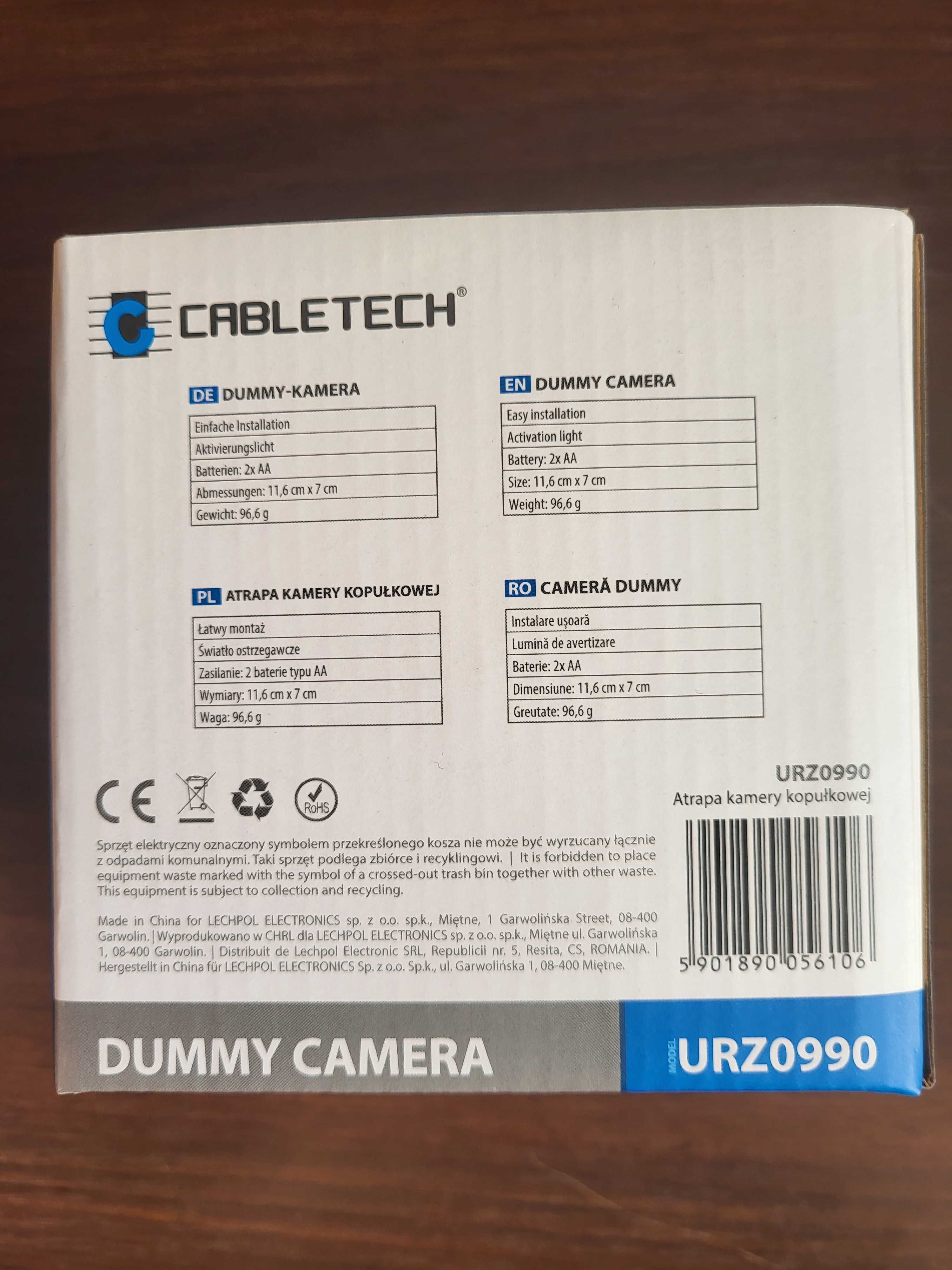 Kamera Cabletech URZ0990 Dummy Camera