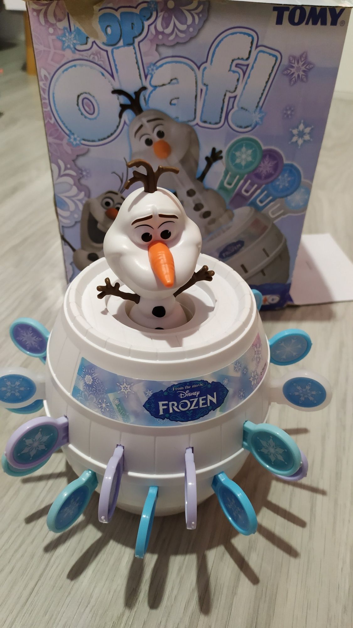 Gra beczka Olafa pop up Frozen