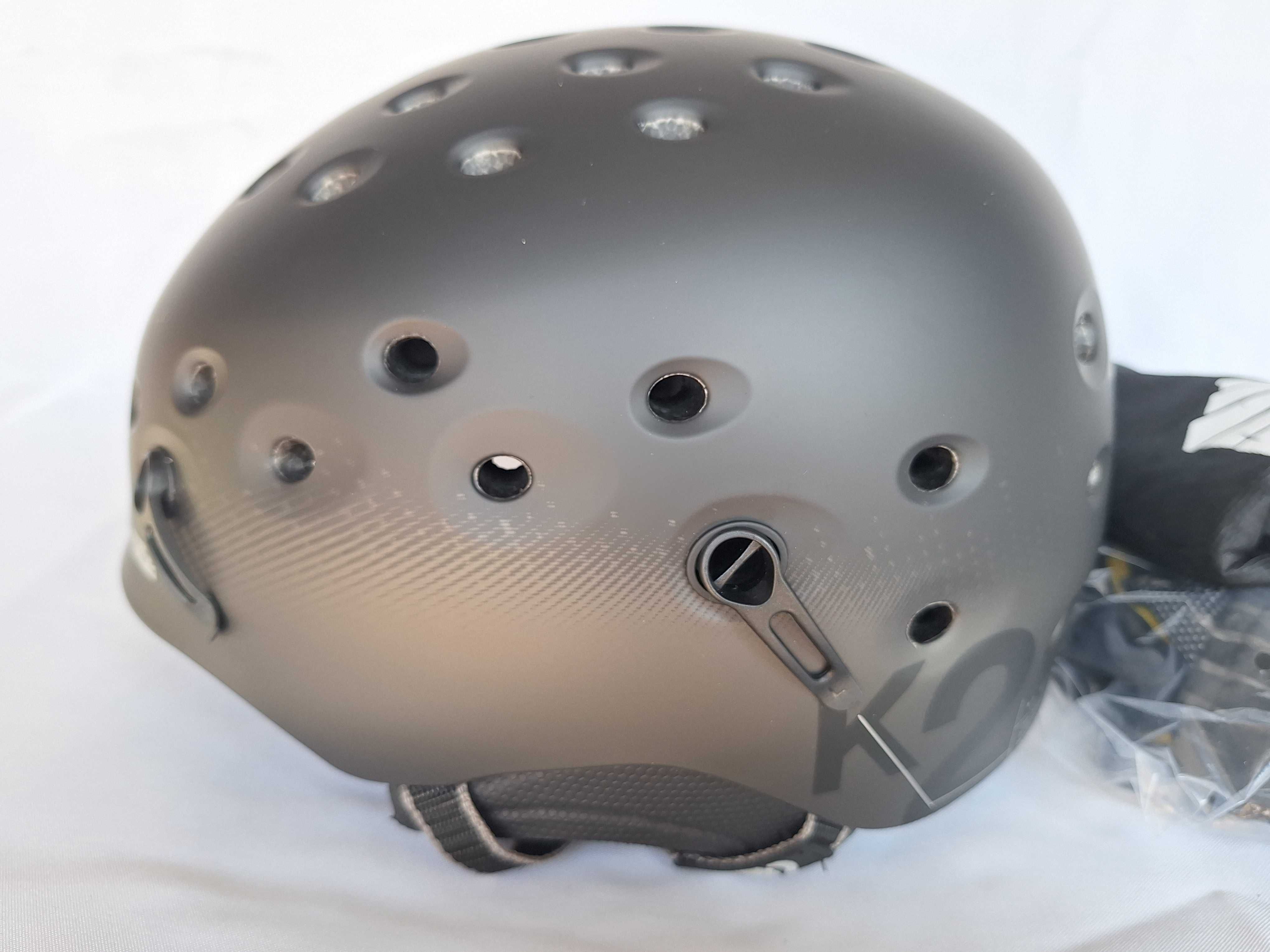 Kask całoroczny uniwersalny narciarski K2 Route Black L 59-62cm