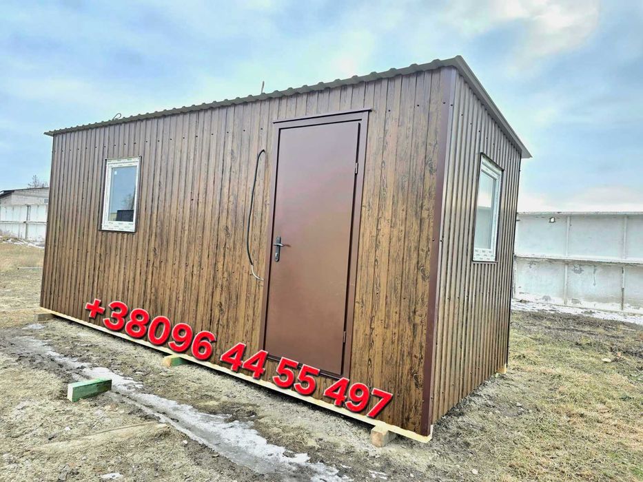 В НАЯВНОСТІ! Побутівка (битовка), вагончик будівельний, прорабка