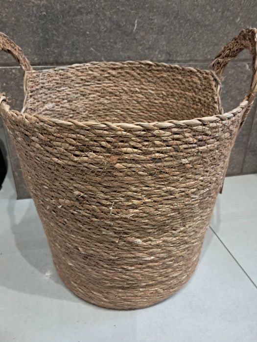 Kosze z trawy morskiej nowe