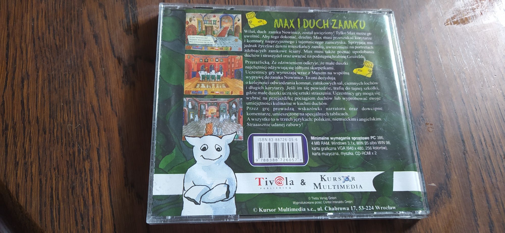 Max i Duch Zamku gra PC unikat!