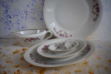 Patery półmiski talerze Porcelana Chodzież