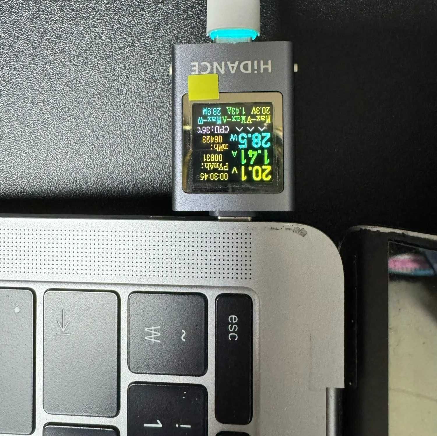 HIDANCE 13‑в‑1 Мощный USB Type-C юсб тестер - профи измерение (600Вт)