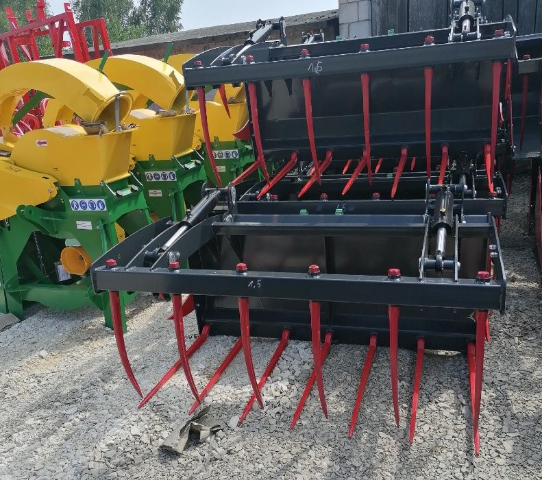 Krokodyl na 2 siłowniki SZER zęby kute Dostawa Gwarancja