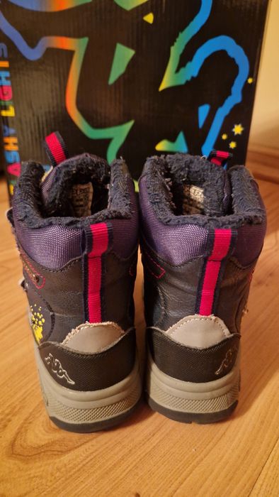 Świecące kozaki chłopięce Kappa rozm. 26