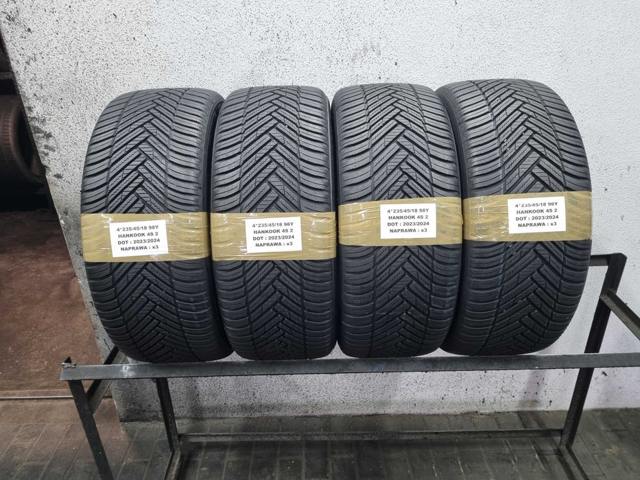 235/45/18 98Y Hankook Kinergy 4S2 Komplet Montaż WYSYŁKA K-lin