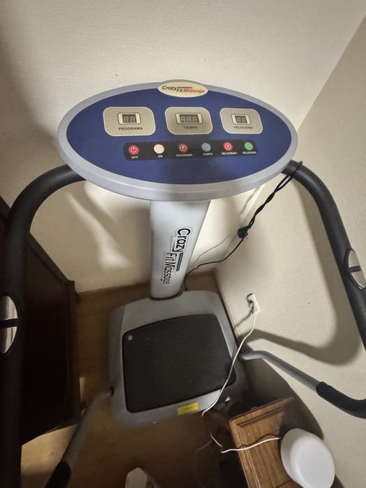 Plataforma vibratoria de estética Crazy Fit Massage COMO NOVA