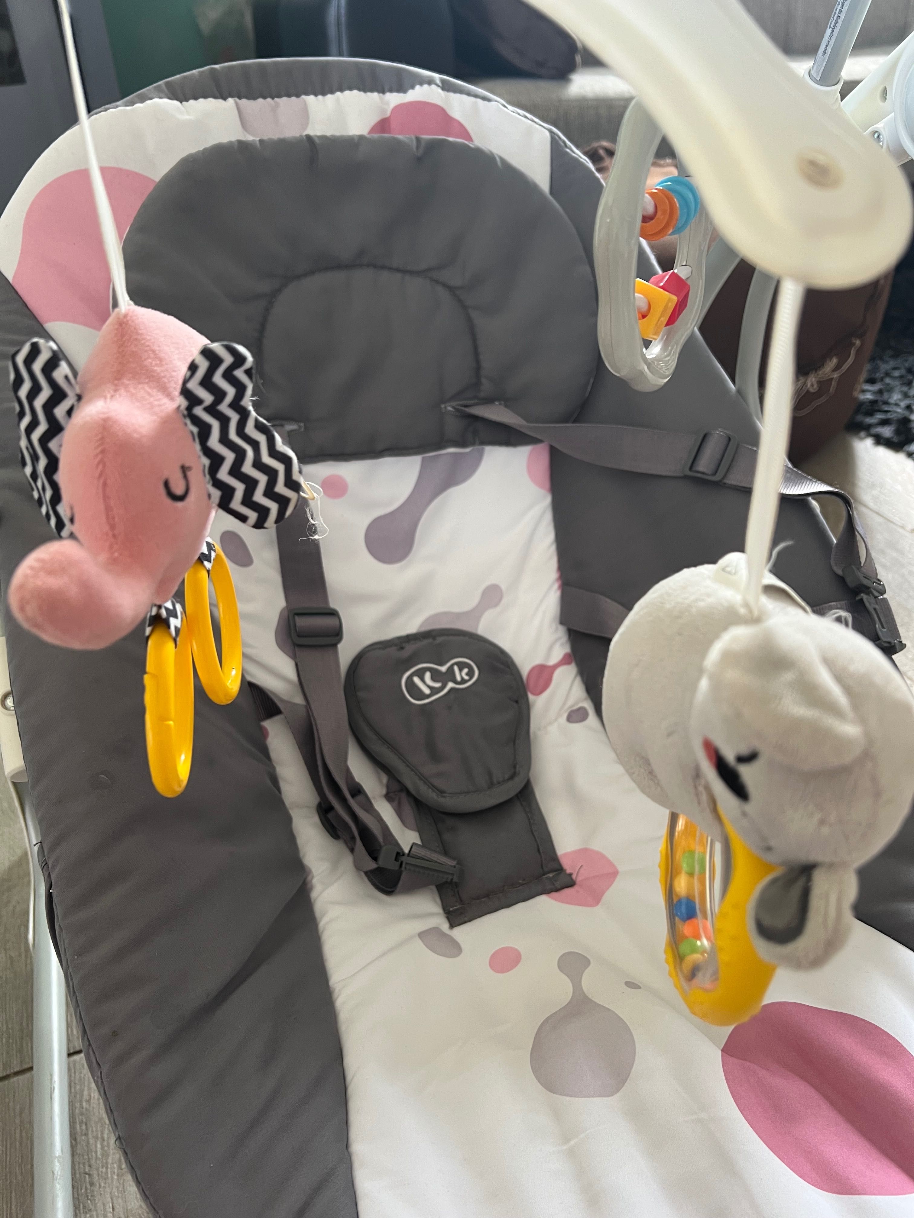 Kinderkraft Minky Espreguiçadeira Rosa