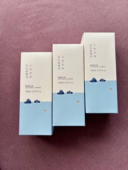 Пінки для вмивання Round lab 150 ml