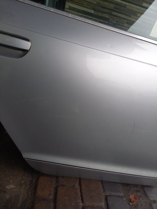 Drzwi tylne prawe audi a6 c6 07r kombi kompletne lakier ly7w