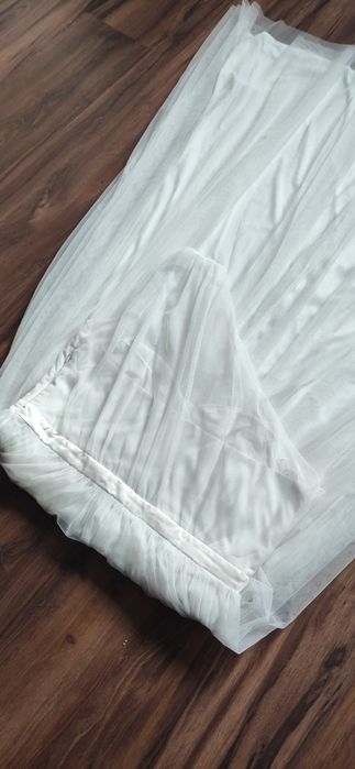 Długa sukienka ślubna Anaya 44 XXL