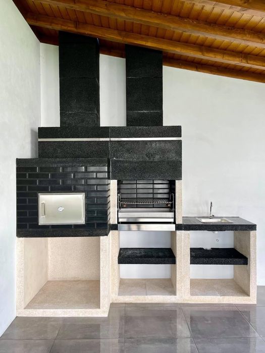 Churrasqueira/forno/kit lavatorio Linha moderna exelente qualidade