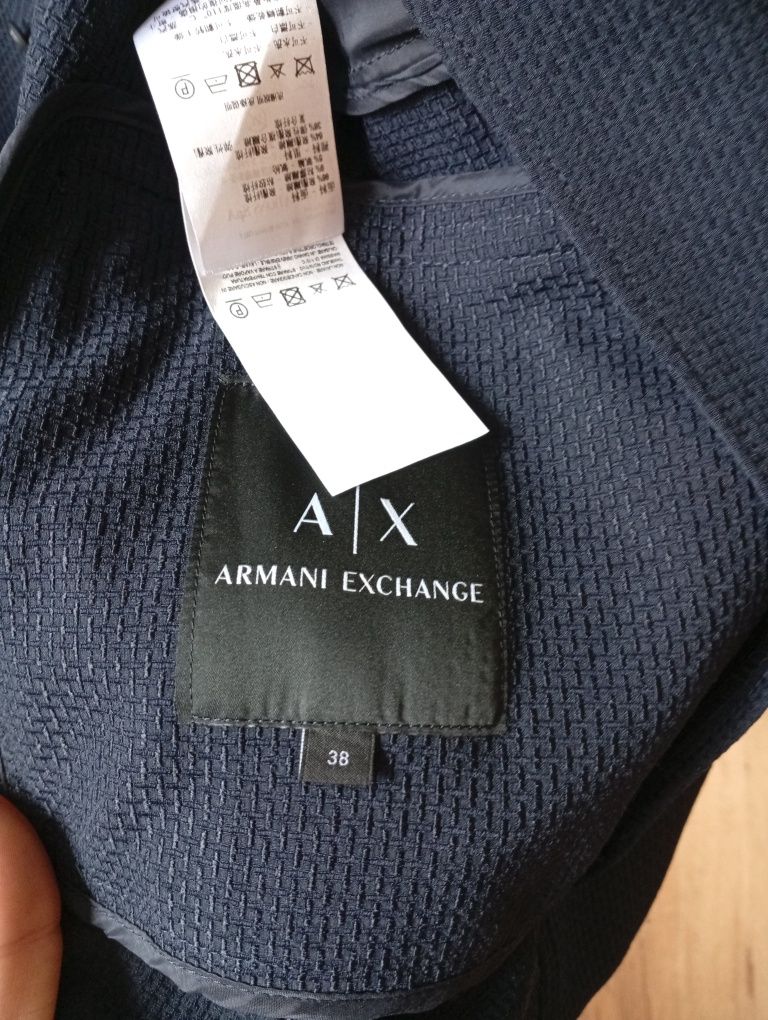 Nowe oryginalne sportowe slim wiosenne marynarki męskie Armani