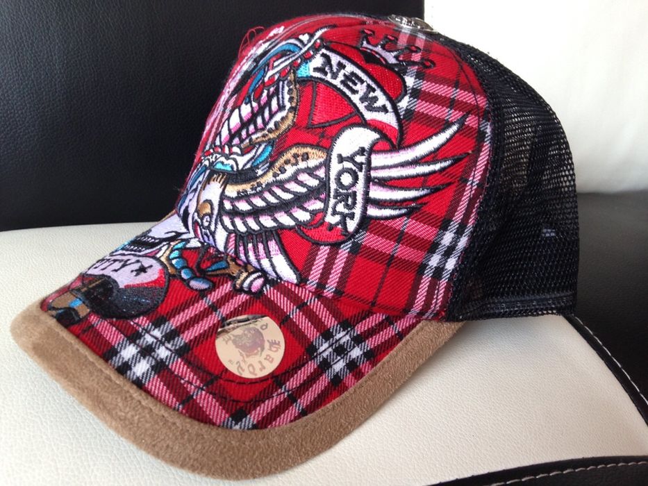 Boné Ed Hardy Christian Audigier Cap Hat Trucker Snapback Chapéu