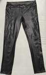 Czarne woskowane legginsy Amisu rozmiar L