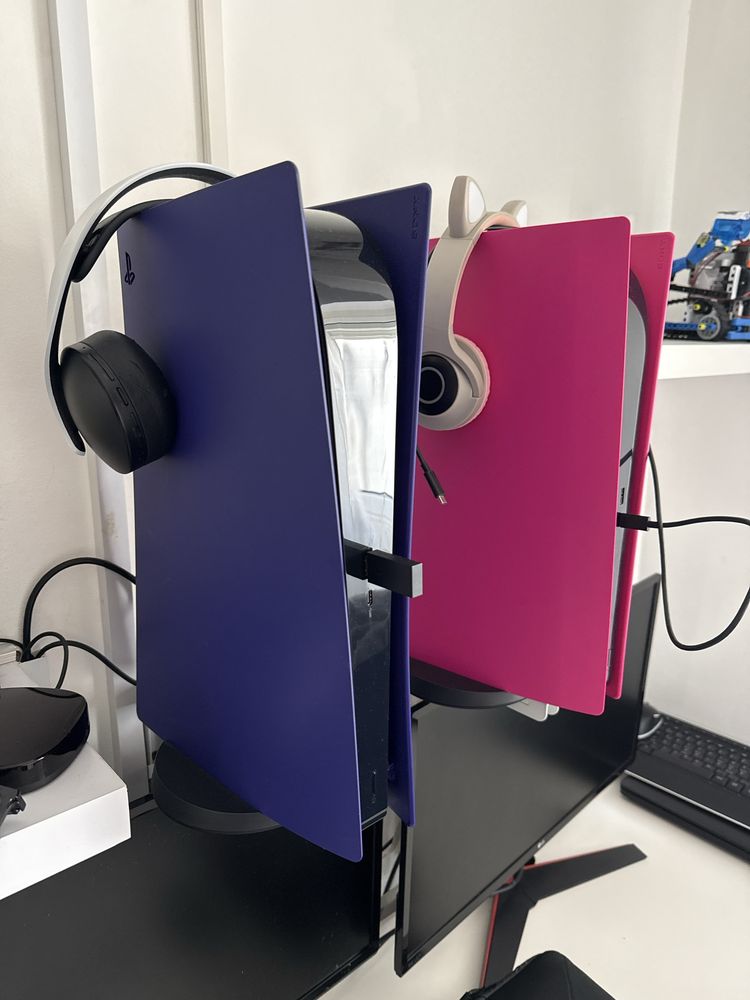 Tampas / Capas playstation 5 Rosa para Ps5 Digital