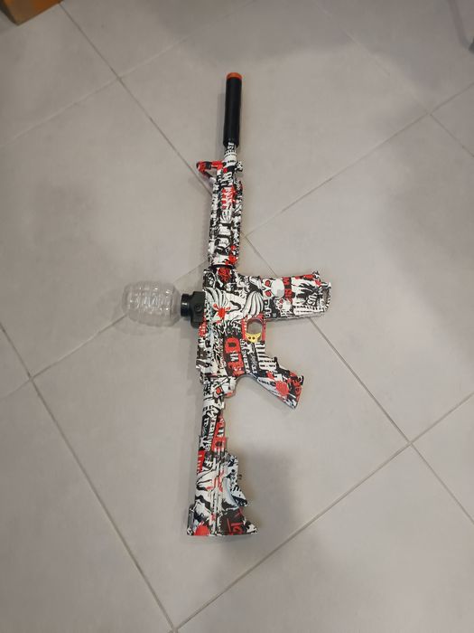 Brinquedo bolas de gel bateria