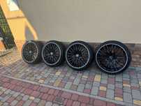 Комплект резина 225/35  титанові диски Borbet  5/112 r19