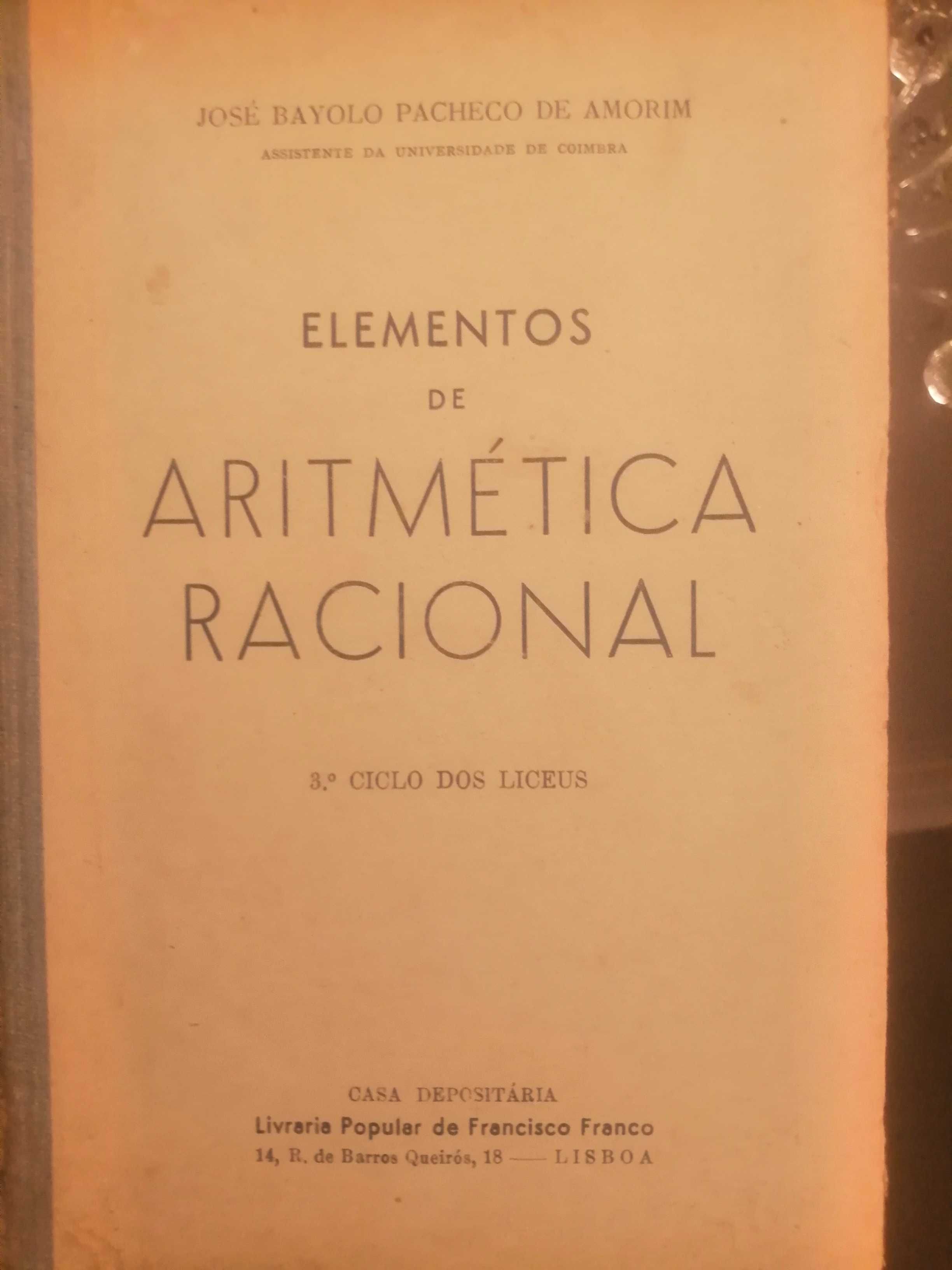 Vários livros para antigos liceus portugueses