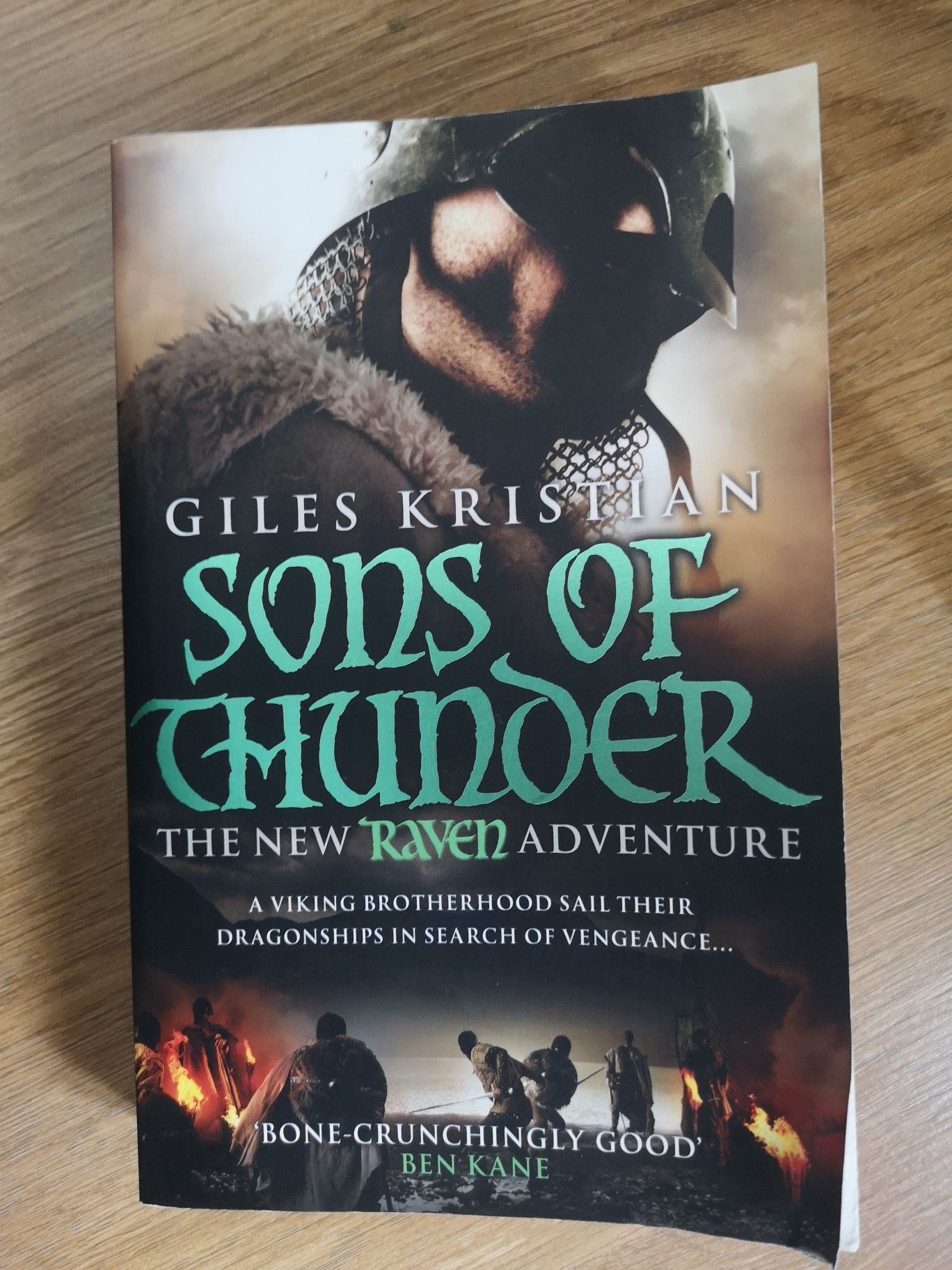 Livro Sons of Thunder - Giles Kristian - usado