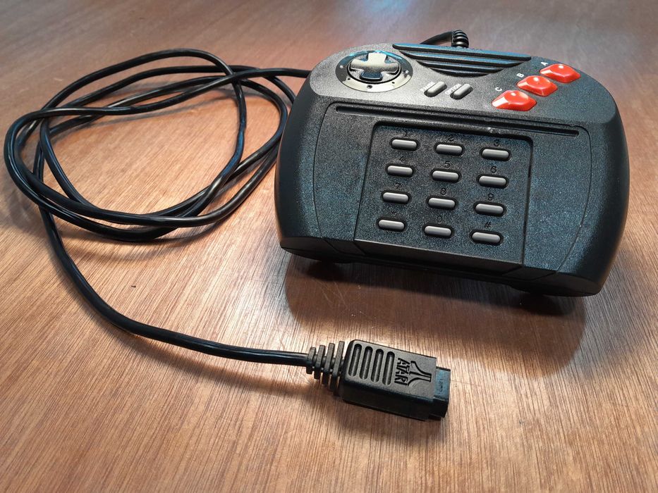 Atari JAGUAR - Raro comando PAD original Atari Jaguar