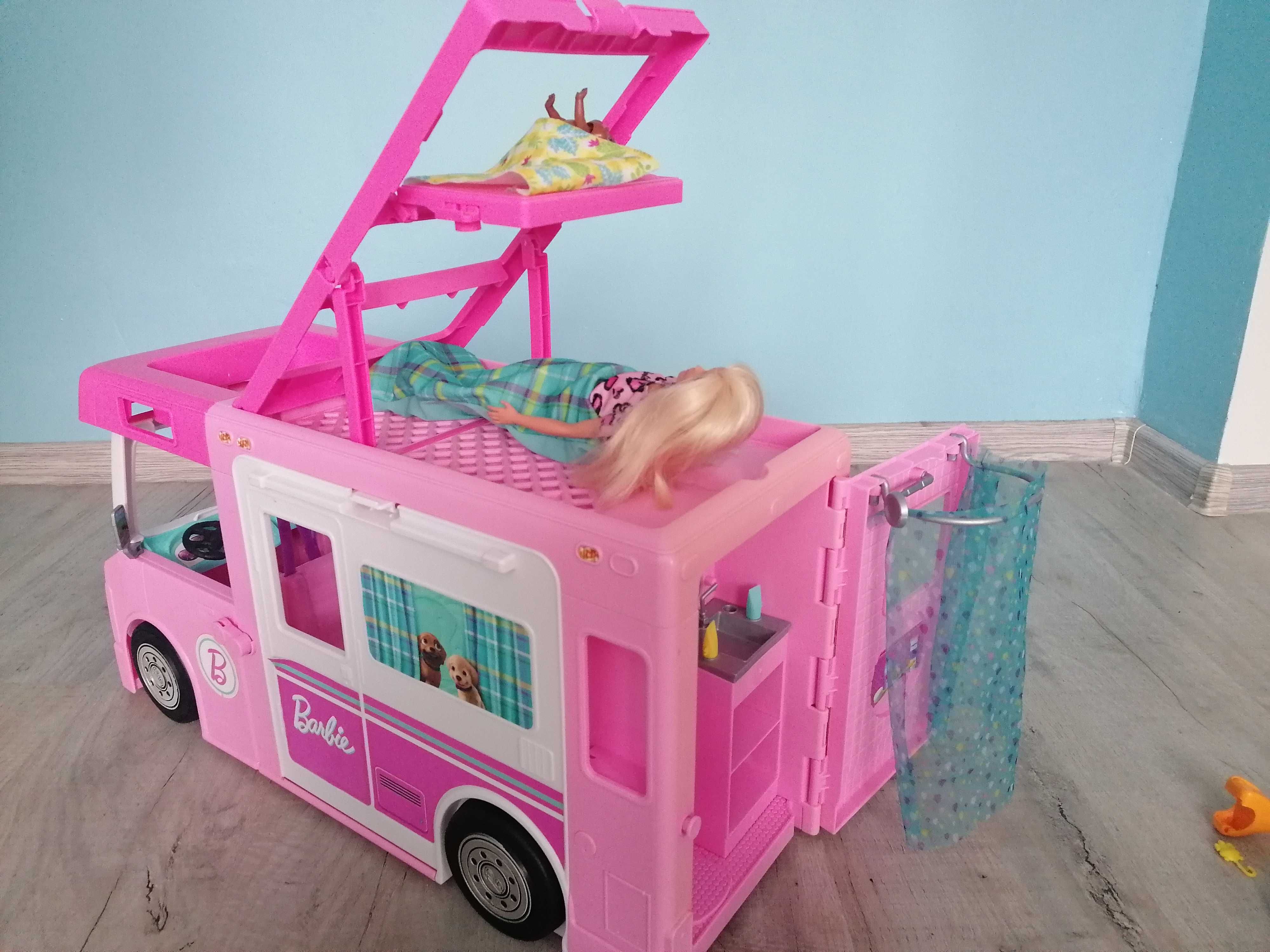 Kamper Barbie plus akcesoria