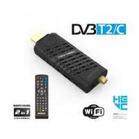 Edision NANO T265+ tuner DVB-T2 HEVC HDMI USB 2w1 mini rozmiar CHOWANY