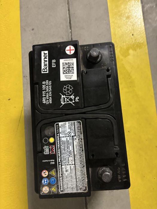 Akumulator Banner 12V 69Ah 680A EFB start stop