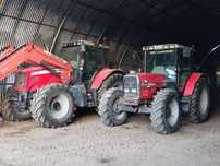 ciągnik massey ferguson 6170  //  6480 tur 4x4 części