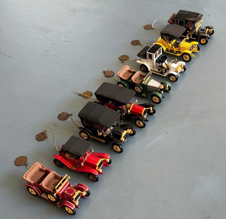 MATCHBOX_8 modelos da Série Comemorativa Yesteryears. Como novos.