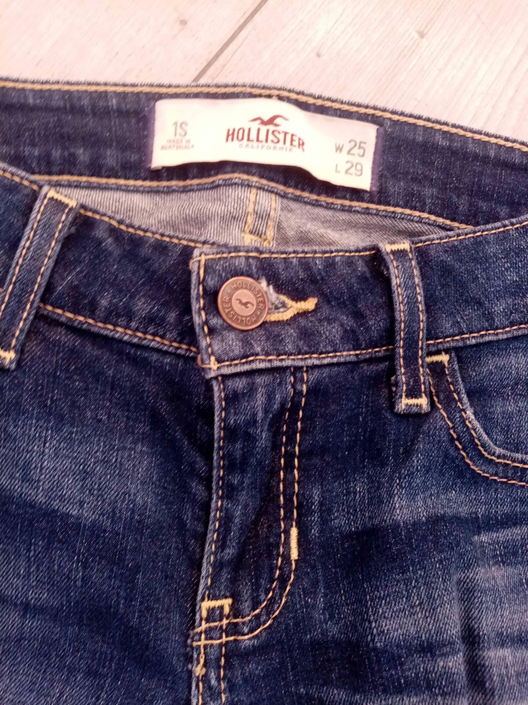 Abercrombie Hollister 25/29 Super jeansy j. NOWE