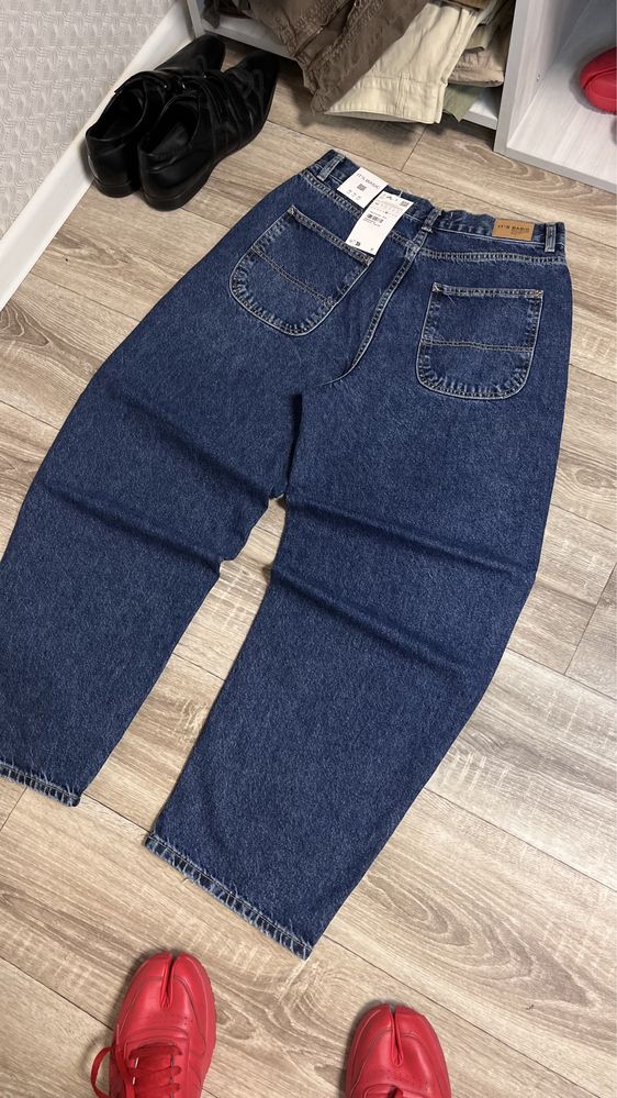 Широкі джинси реп y2k big bot baggy широкие джинсы sk8