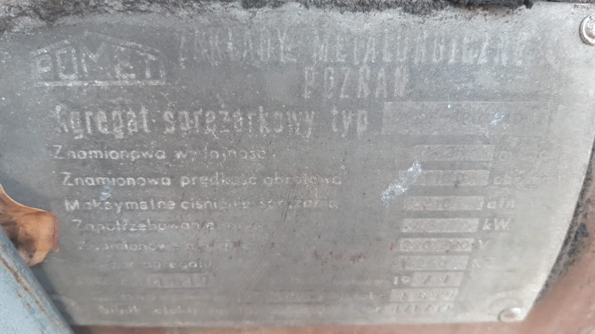 Sprężarka Van 3 kW kompresor 11 barów 233 litry /min.