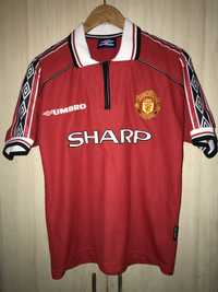 Винтажная футбольная футболка Umbro Manchester United MUFC 1998/00