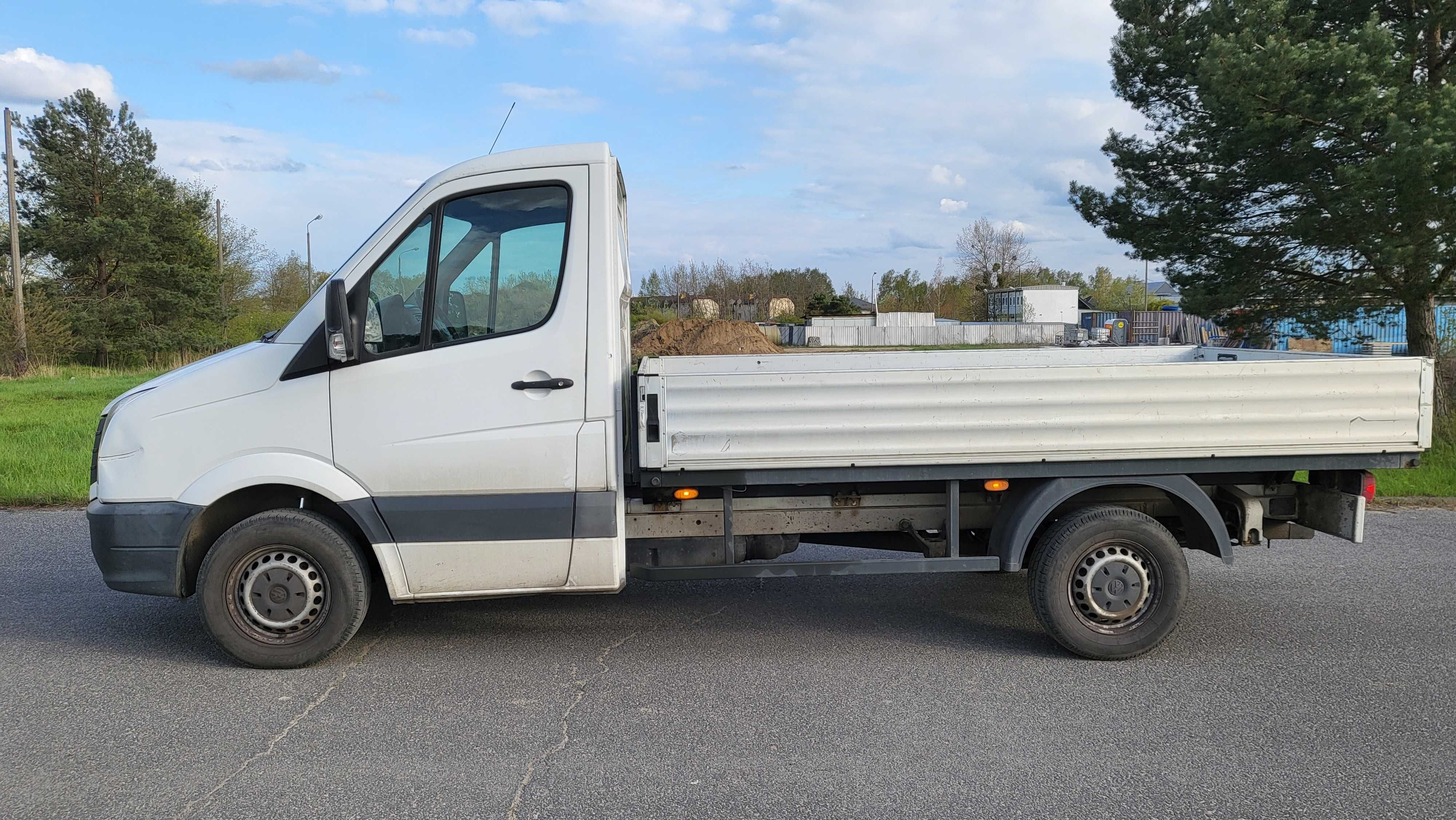 VW Crafter 2.0TDI z 2012 roku skrzynia ładunkowa paka doka