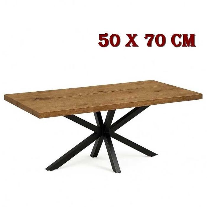 stolik dębowy ława 50x70