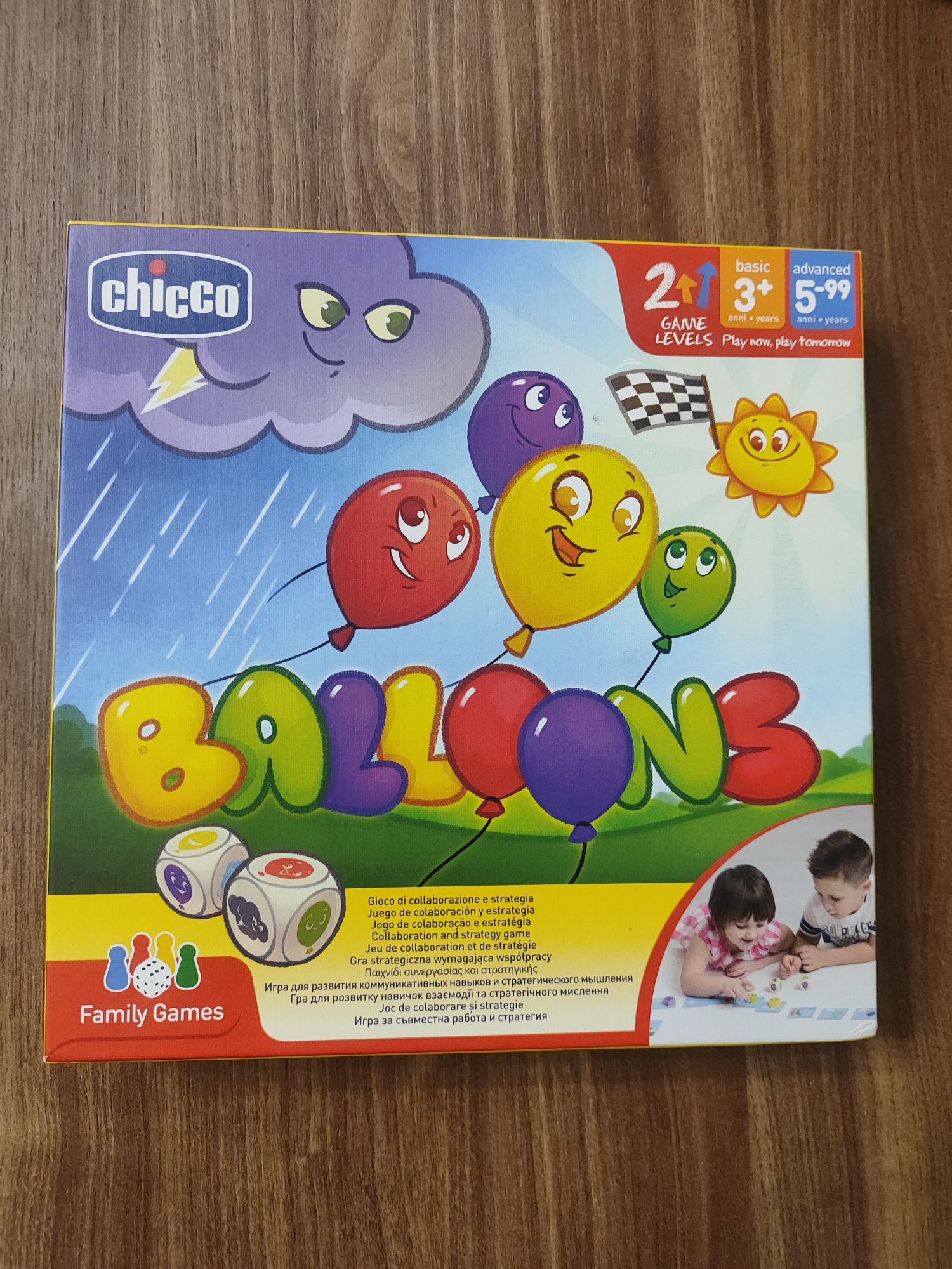Gra edukacyjna dla dzieci Balloons