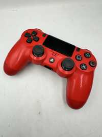 Oryginalny pad konsola PS4 czerwony, idealny stan, jak nowy