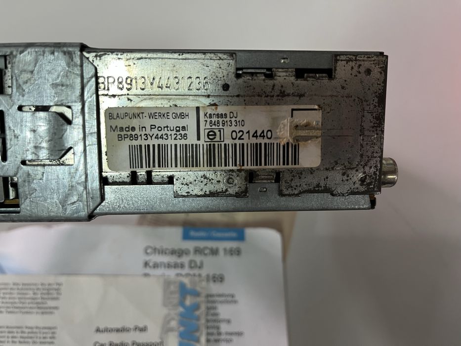 Radio phone Balupunkt Amesterdam Tcm 127
