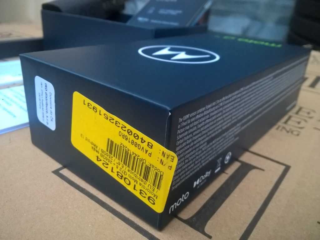 NOWA G72 8/256G 8x2.2GH 6.6"AMOLED Mld.Colors 120Hz Dual+SD 108Mp Gw2L