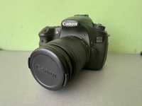 Фотоапарат Canon 60D + обʼєктив Canon 28-80 + зарядне