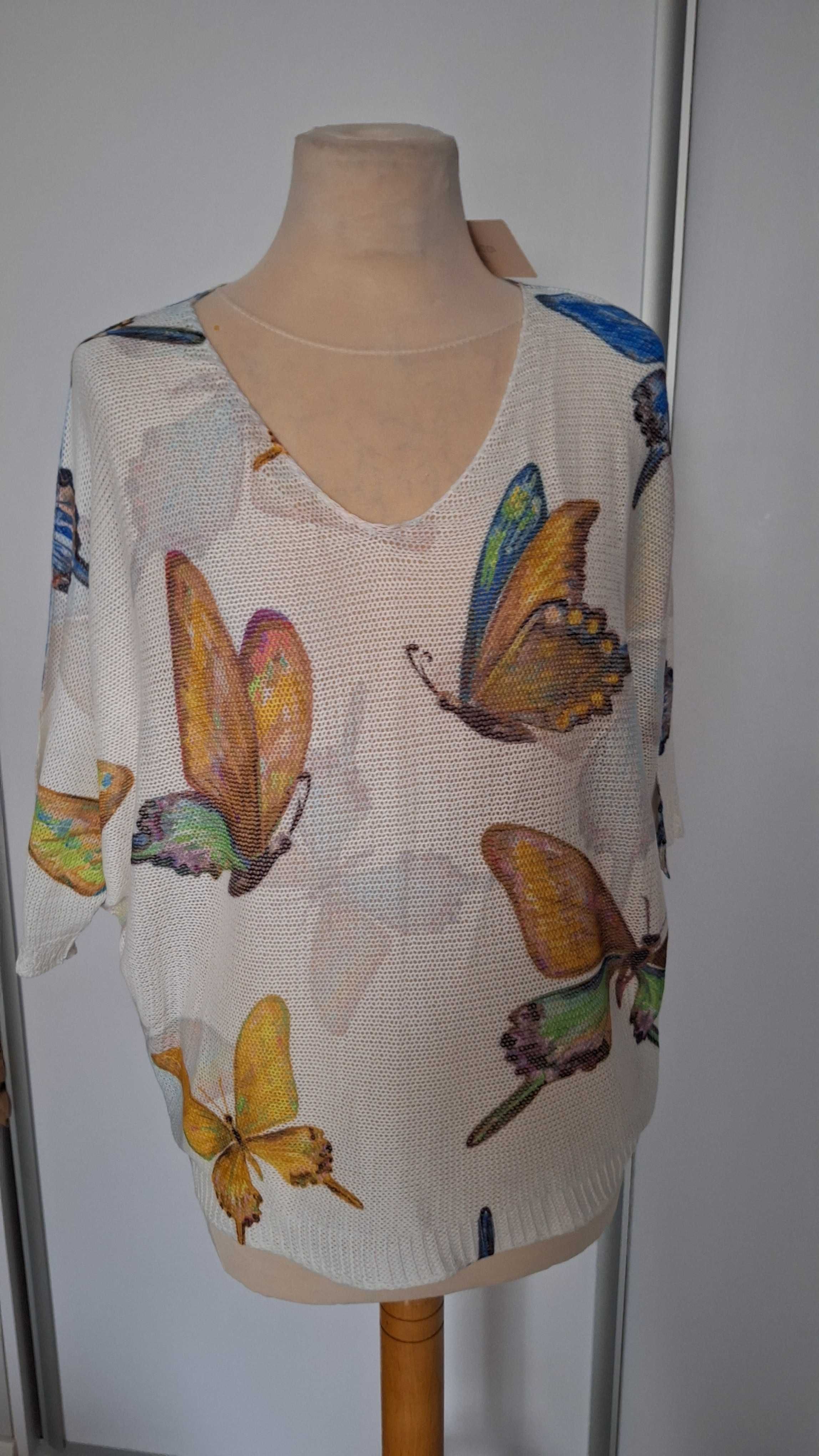 bluzka sweterkowa w roz48/50/ nowa