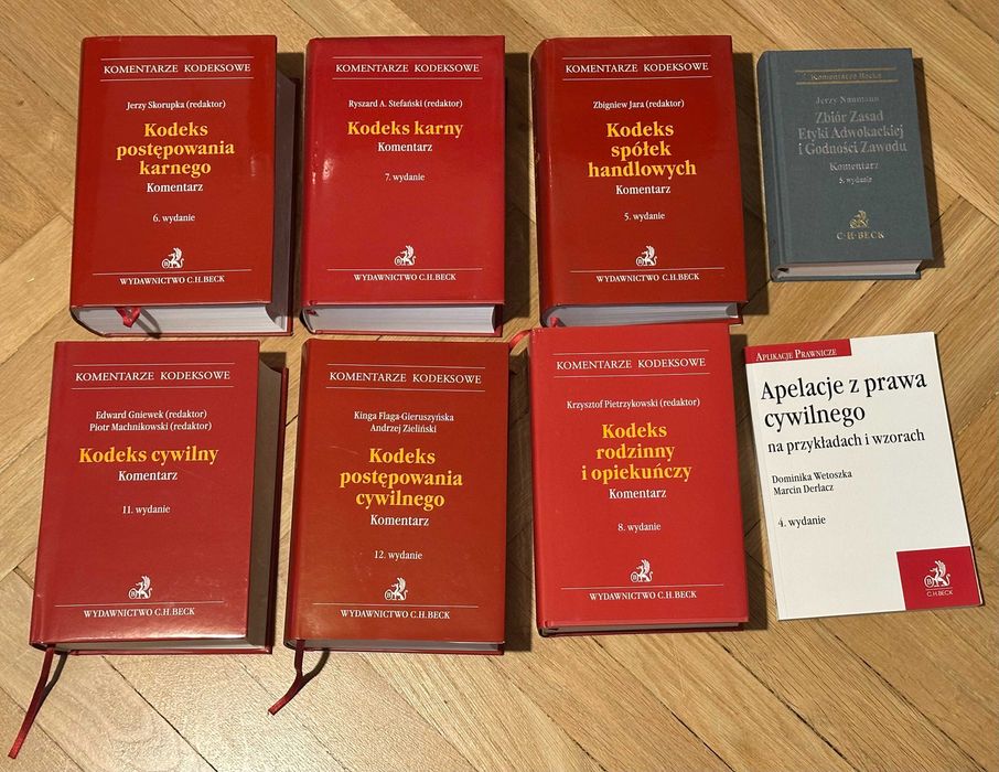 Komentarze i inne materiały do egzaminu adwokackiego lub radcowskiego