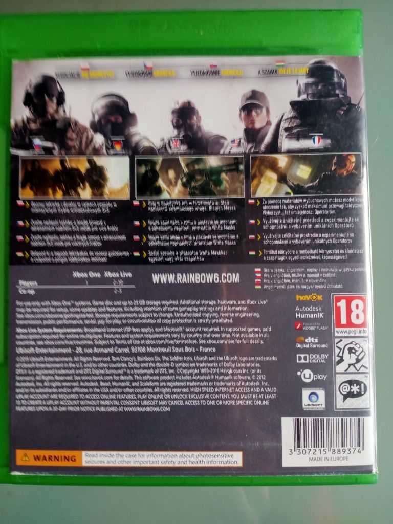 Gra Rainbow six  siege Xbox one