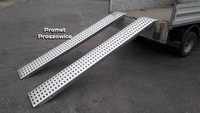 Najazdy Aluminiowe 3m x  40cm - 2,4T.  dla Koparki  Podjazdy 2szt