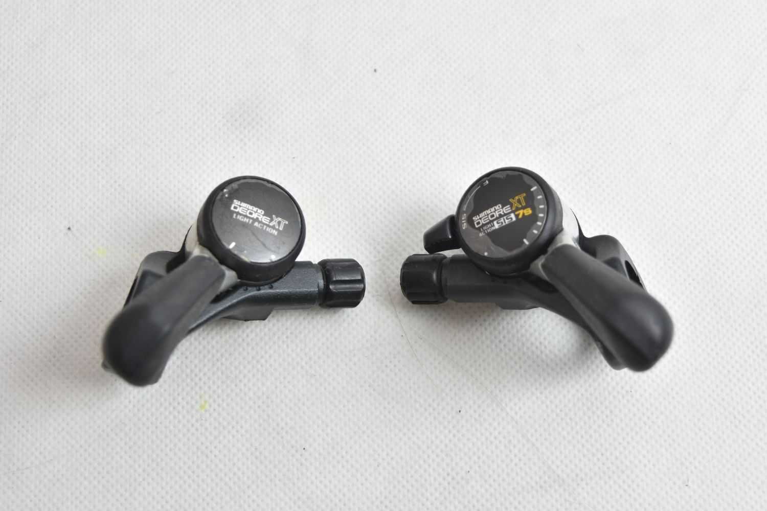 manetki thumby SHIMANO DEORE XT 3x7 ! sl-m732 ! retro MTB !