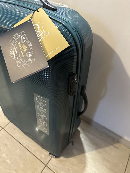 Нова Велика Преміальна Валіза  Wittchen з полікарбонату на 95L (8390)