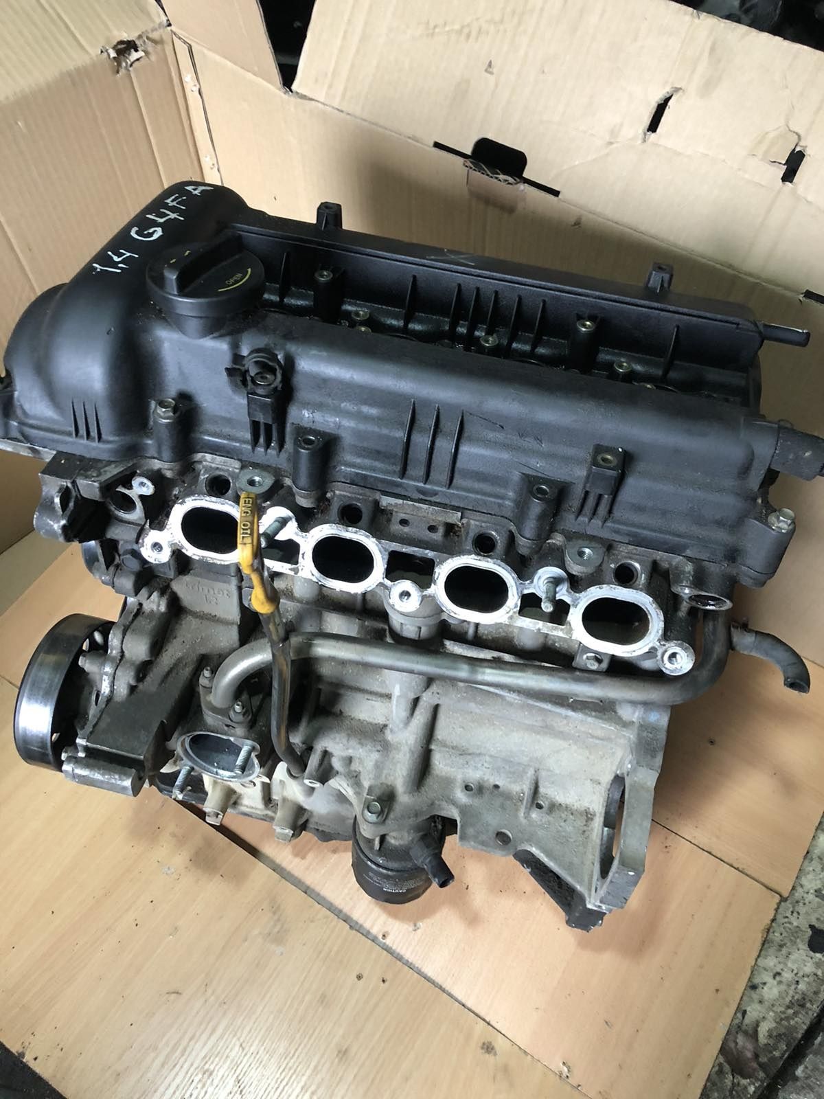 Мотор двигатель G4FA 1,4 Kia Hyundai