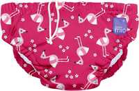 Pieluszka do pływania Bambino Mio różowa Flamingi 6-12 miesięcy 7-9kg
